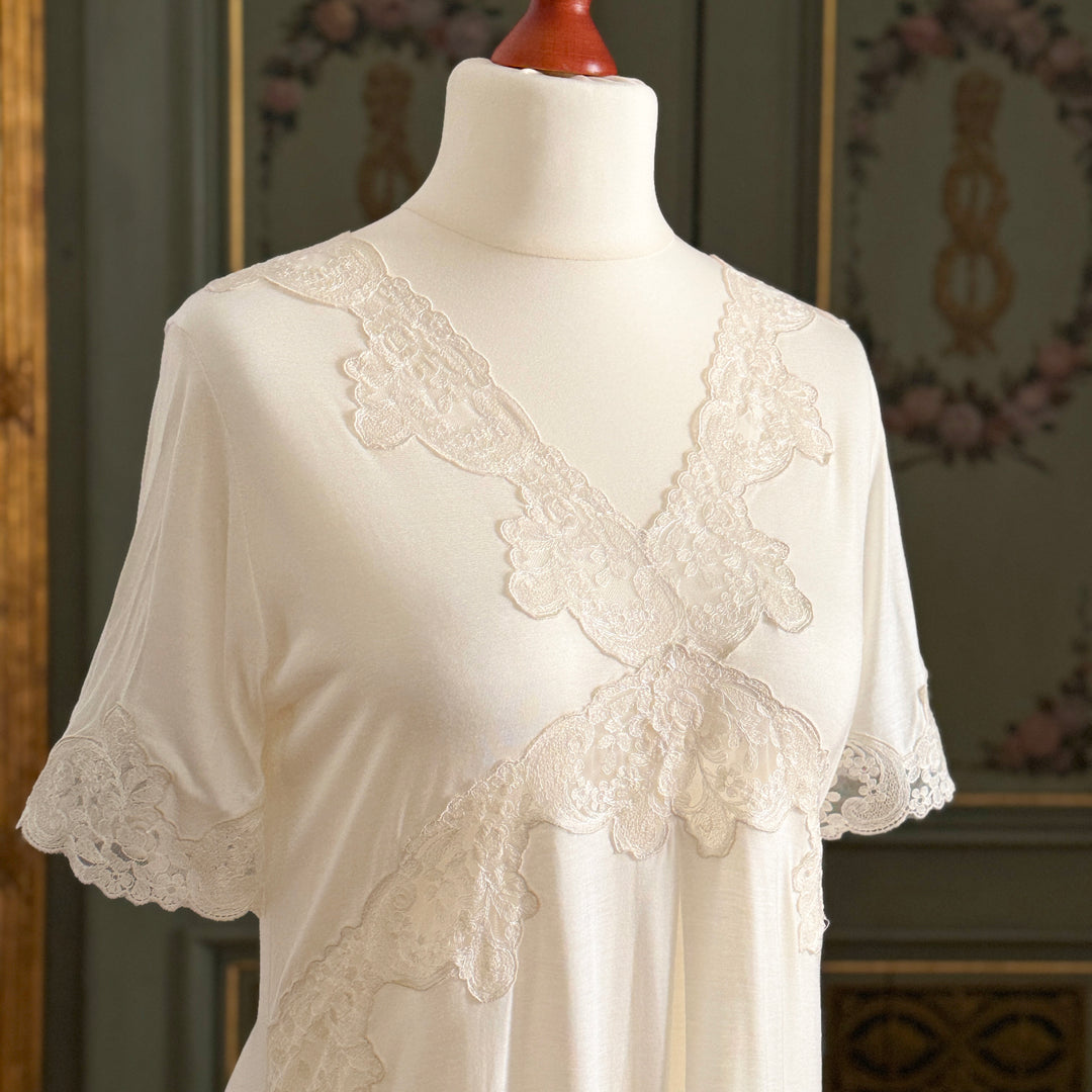 THELMA NIGHTGOWN - CREAM