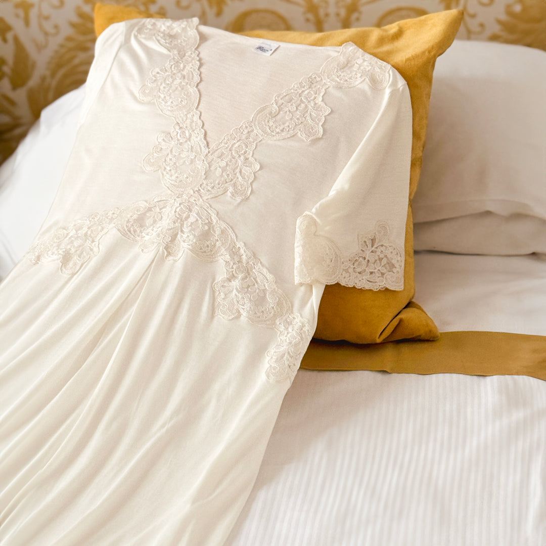 THELMA NIGHTGOWN - CREAM