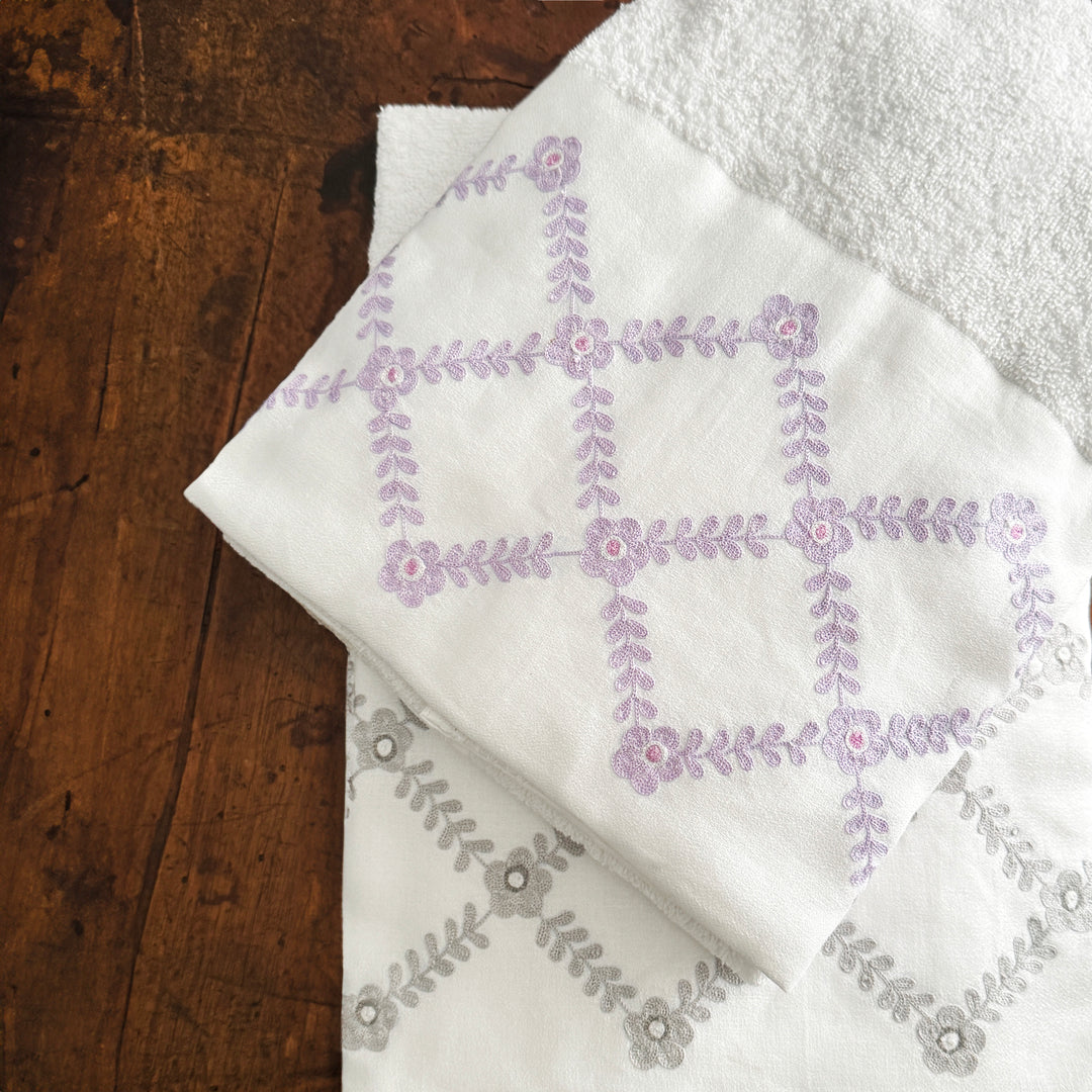 INCROCI TOWEL SET - LILIAC