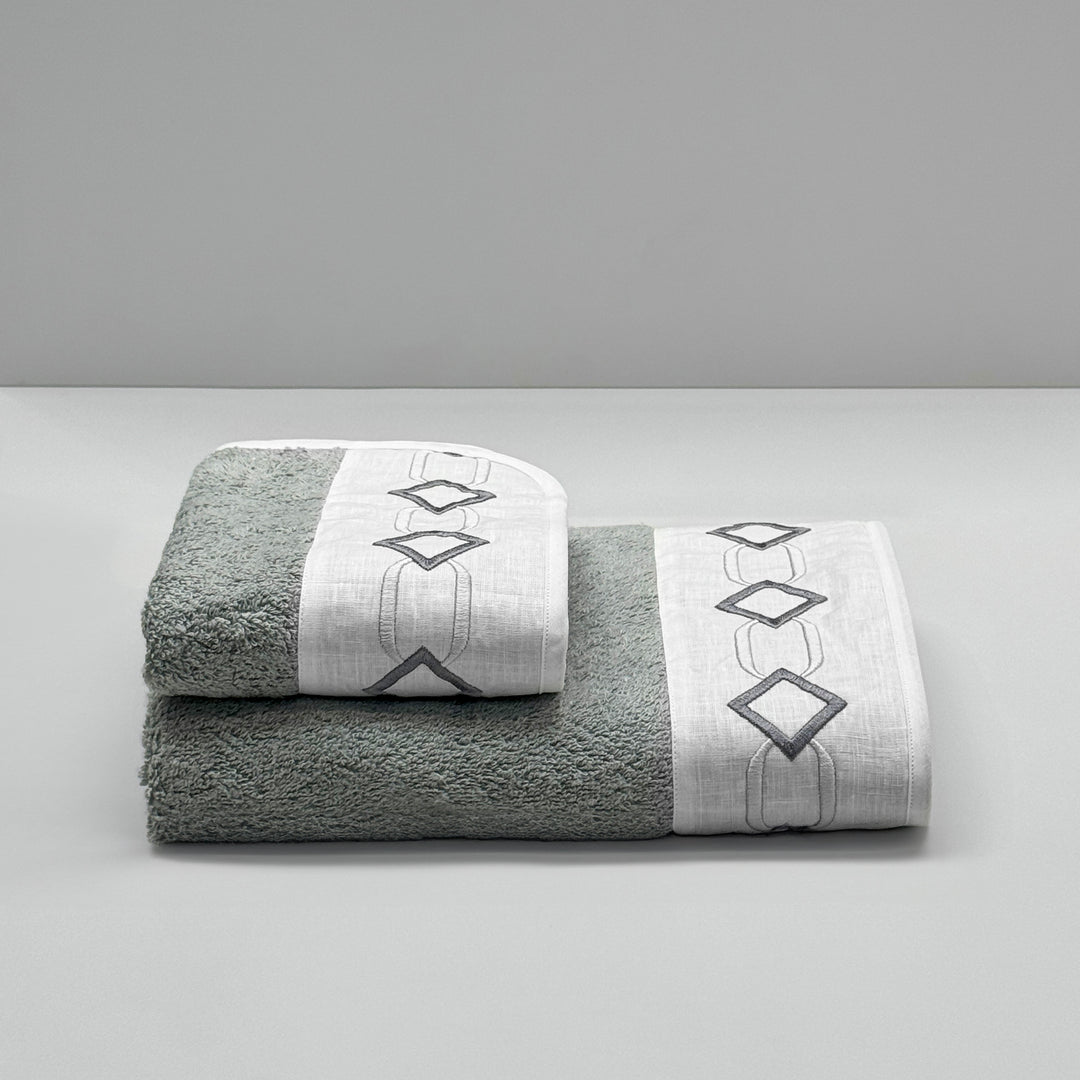 LAURA FULL BATH SET - GRAY