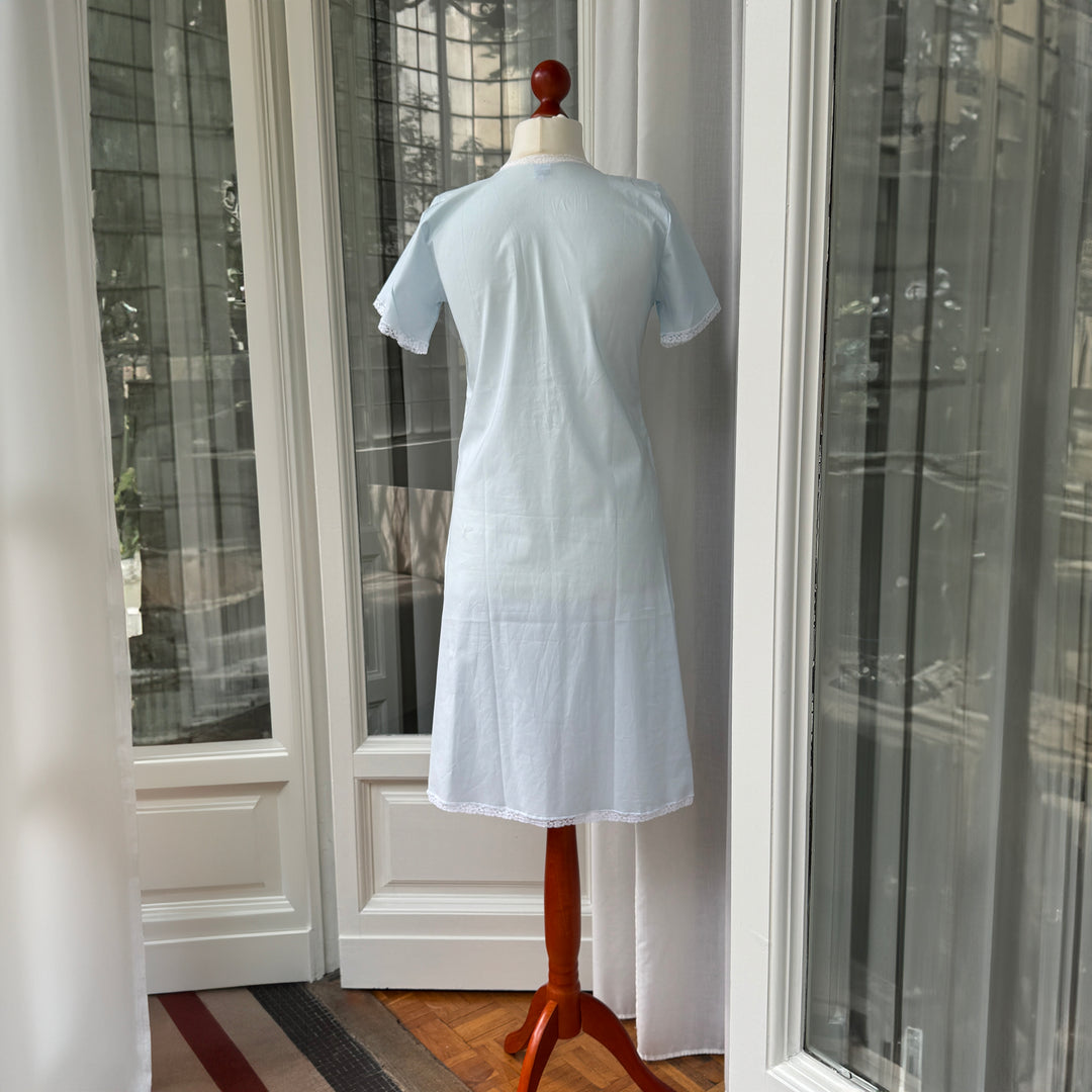 ELISA NIGHTGOWN - LIGHT BLUE