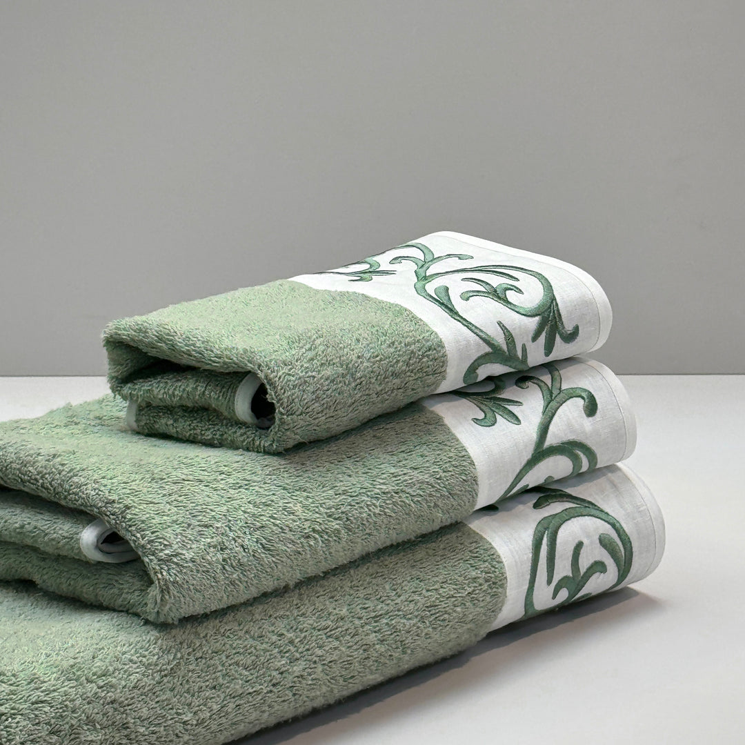 ALTHEA FULL BATH SET - GREEN