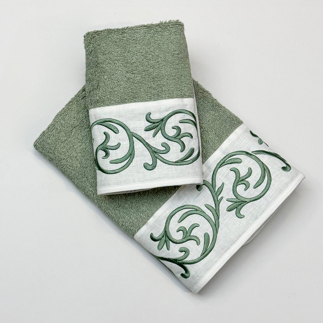 ALTHEA FULL BATH SET - GREEN