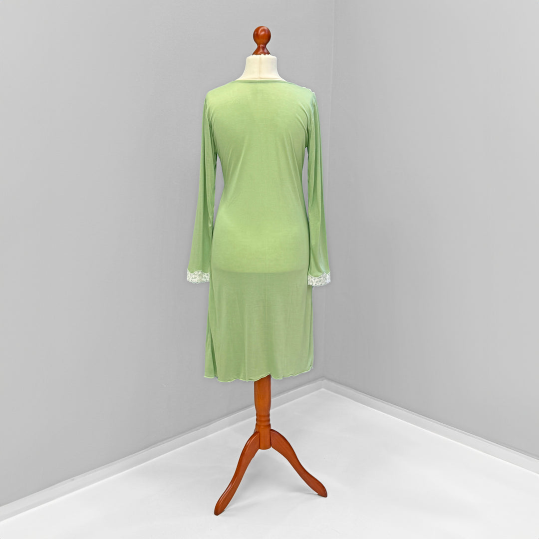 THELMA NIGHTGOWN - GREEN
