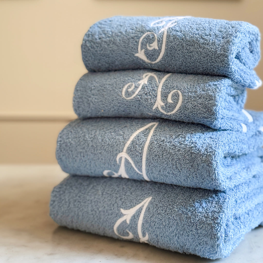 TOWEL SET MONOGRAM - AVIO