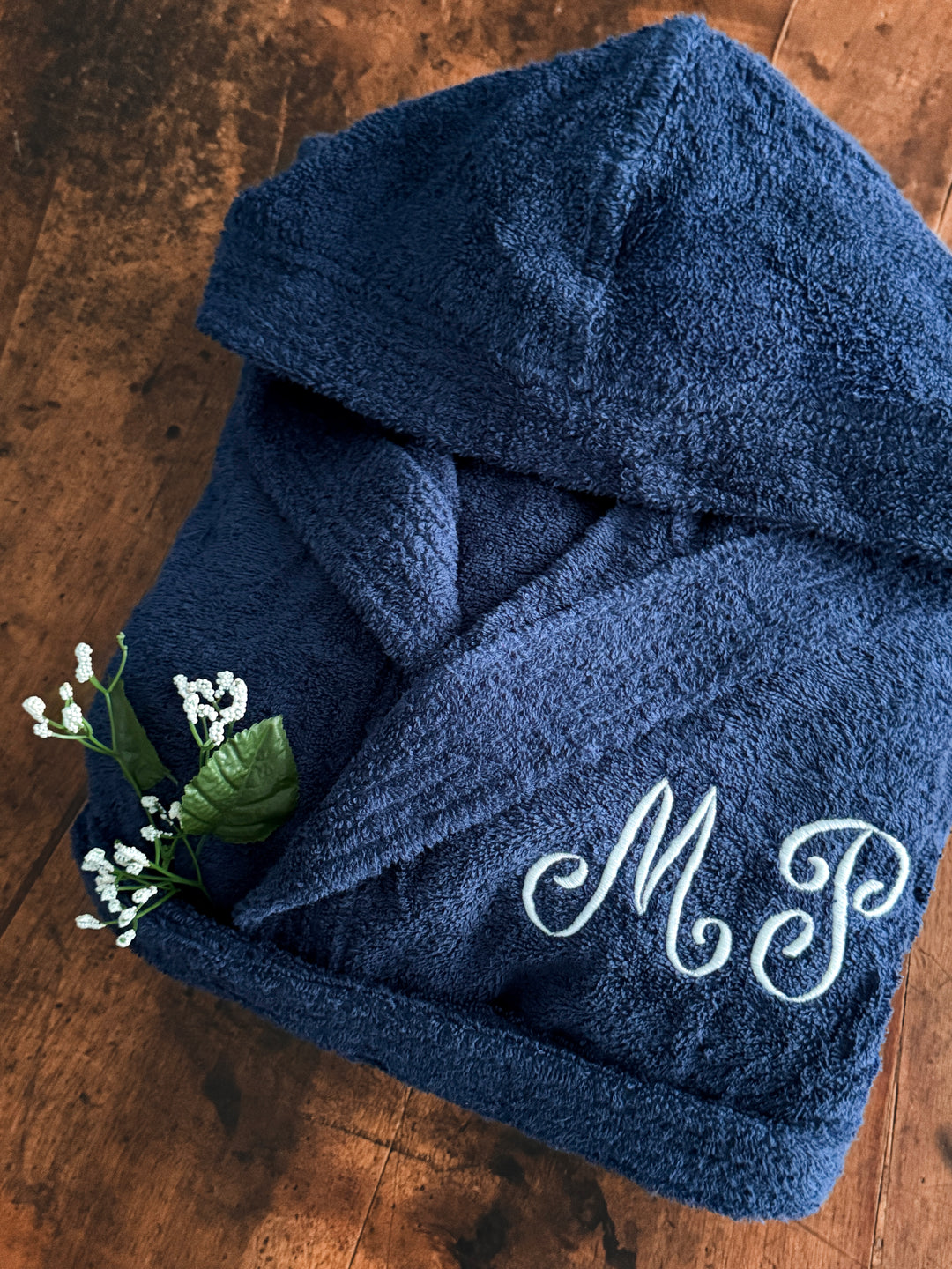 BATHROBE - NAVY
