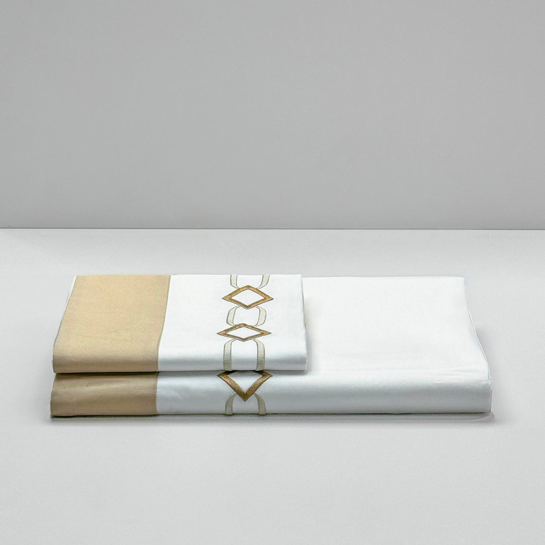 LAURA BED SET - BEIGE