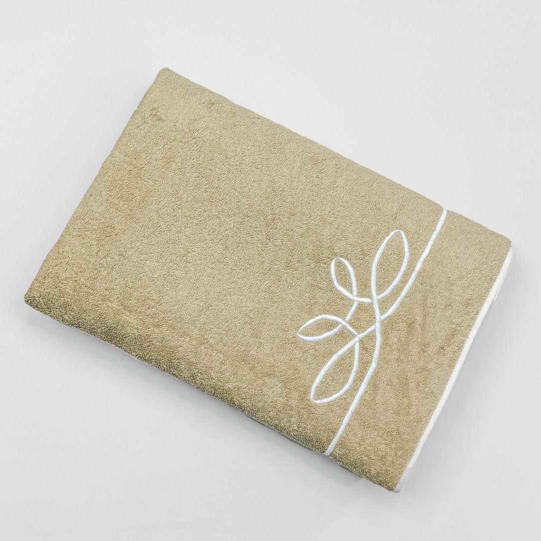 INFINITO BATH SHEET - BEIGE