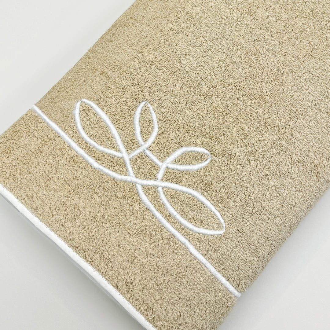 INFINITO BATH SHEET - BEIGE