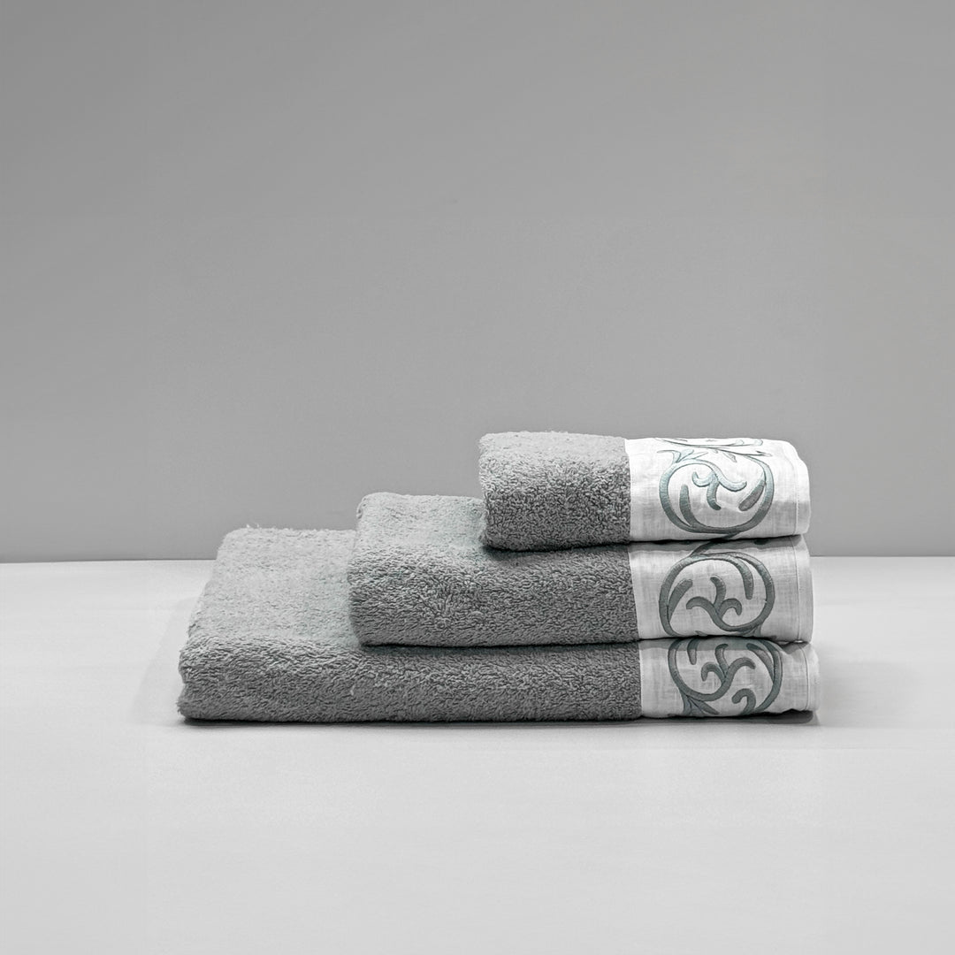 ALTHEA TOWEL SET - GREY