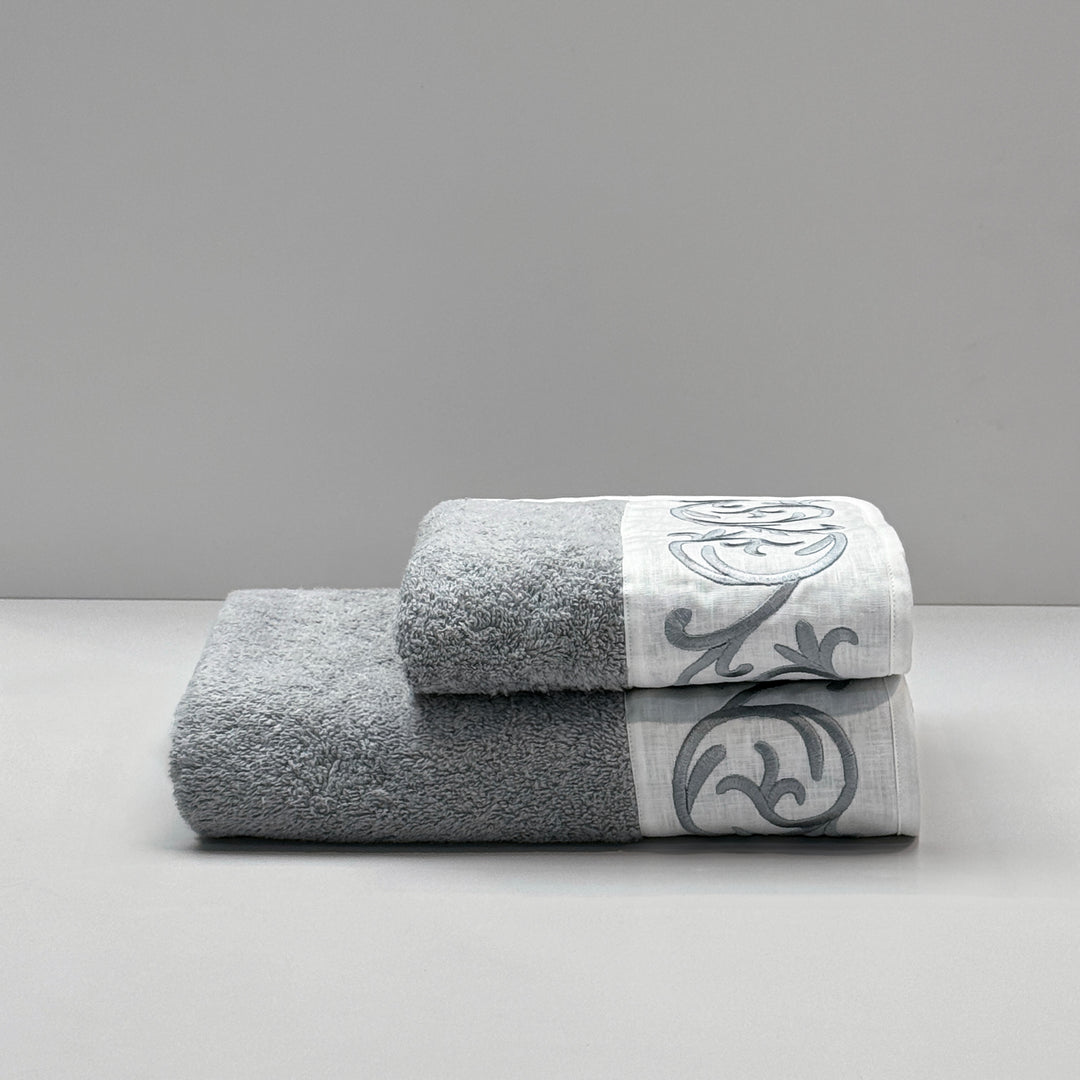 ALTHEA TOWEL SET - GREY