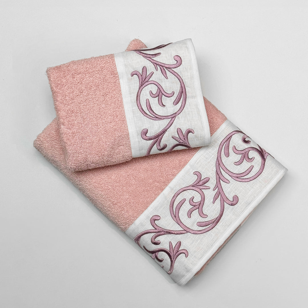 ALTHEA TOWEL SET - PINK