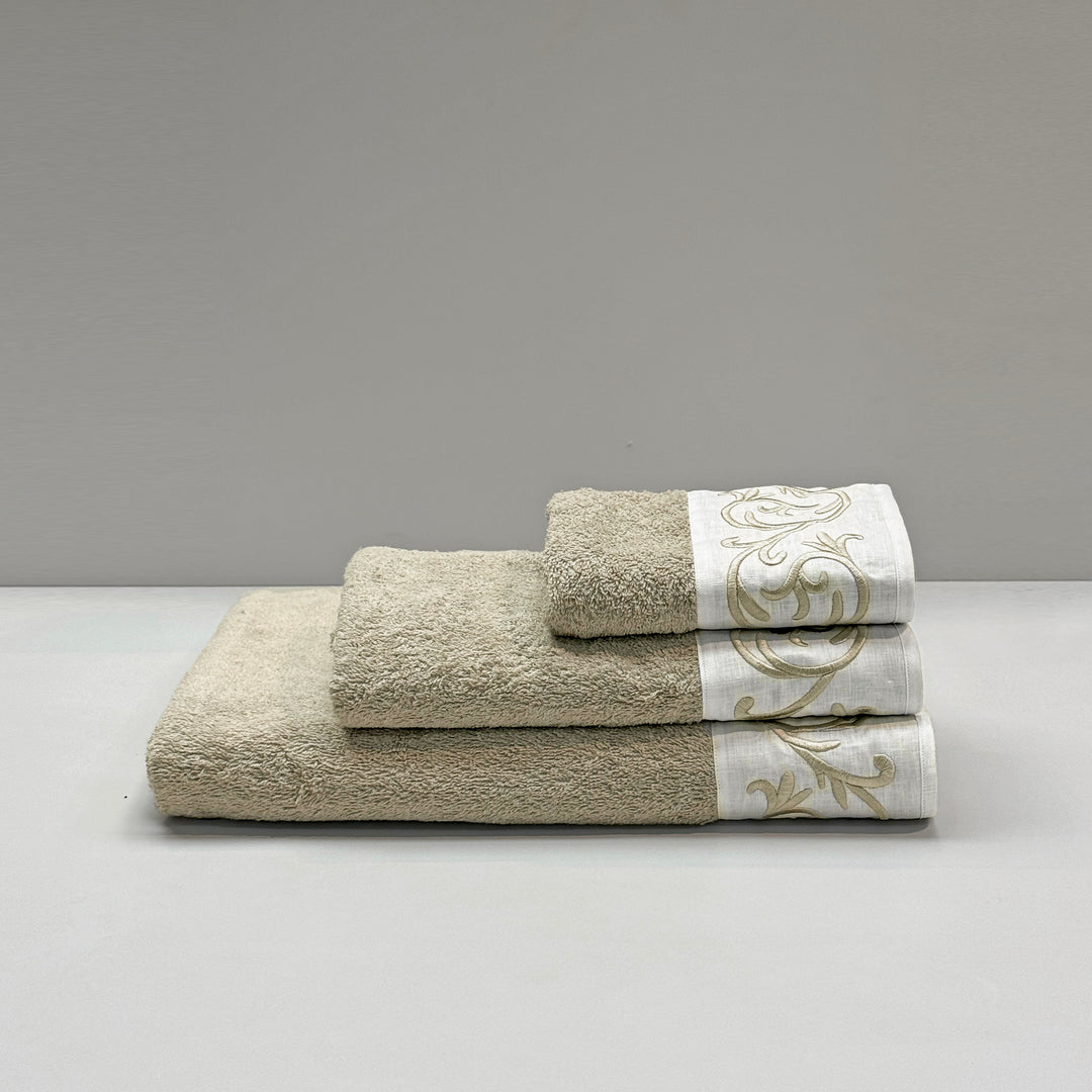 ALTHEA BATH SHEET - BEIGE