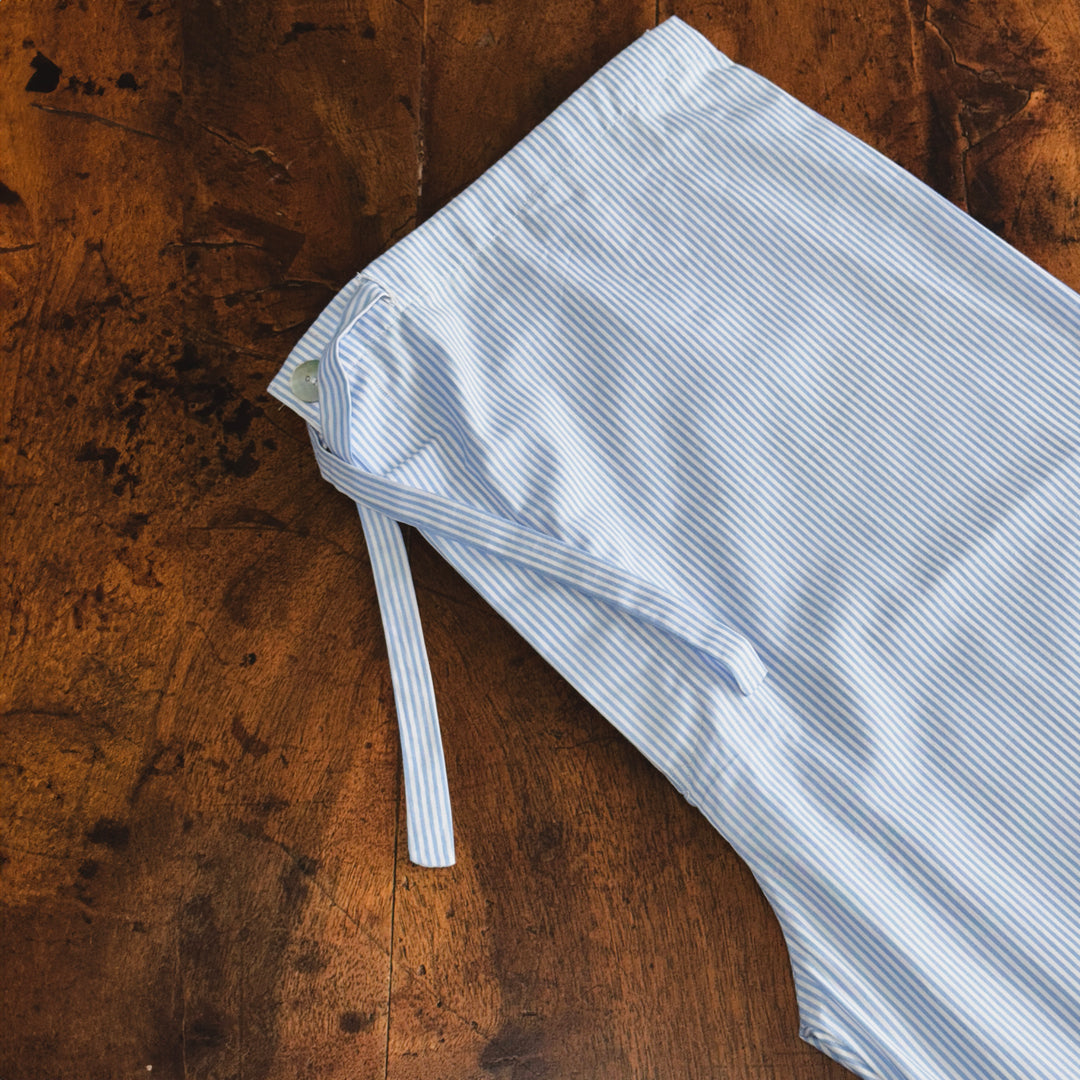 STRIPED PYJAMA LIGHT BLUE - MAN