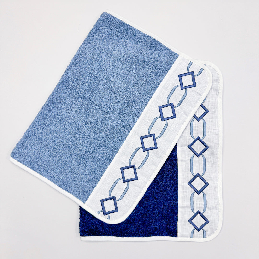 LAURA TERRY MAT - BLUE NAVY