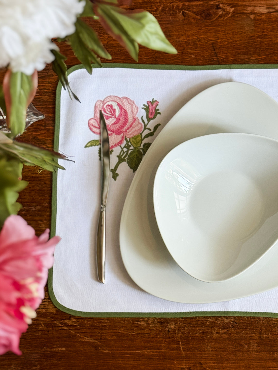 PLACEMAT SET - ROSE