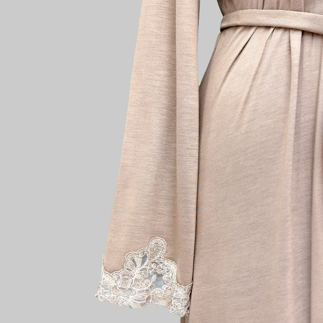 VESTAGLIA DA CASA RODY - BEIGE