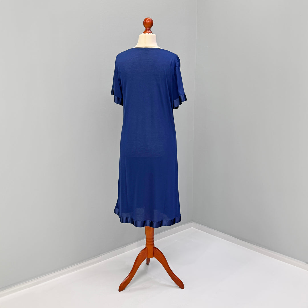 CAMICIA DA NOTTE CATIA - BLU