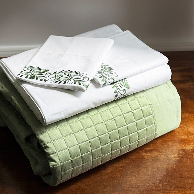 LIGHT QUILT - GREEN