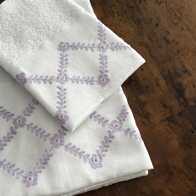INCROCI TOWEL SET - LILIAC