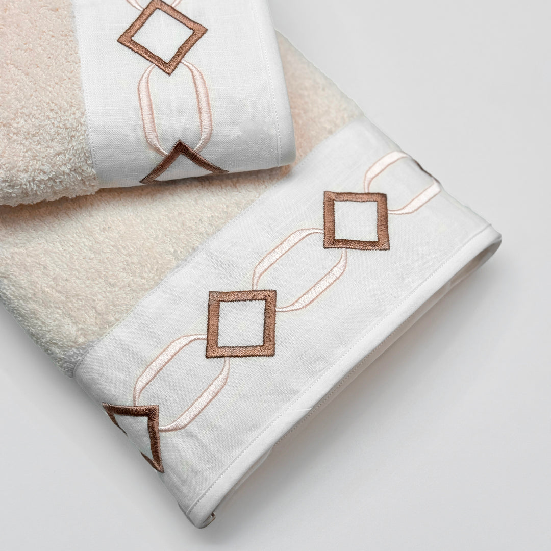 LAURA FULL BATH SET - BLUSH