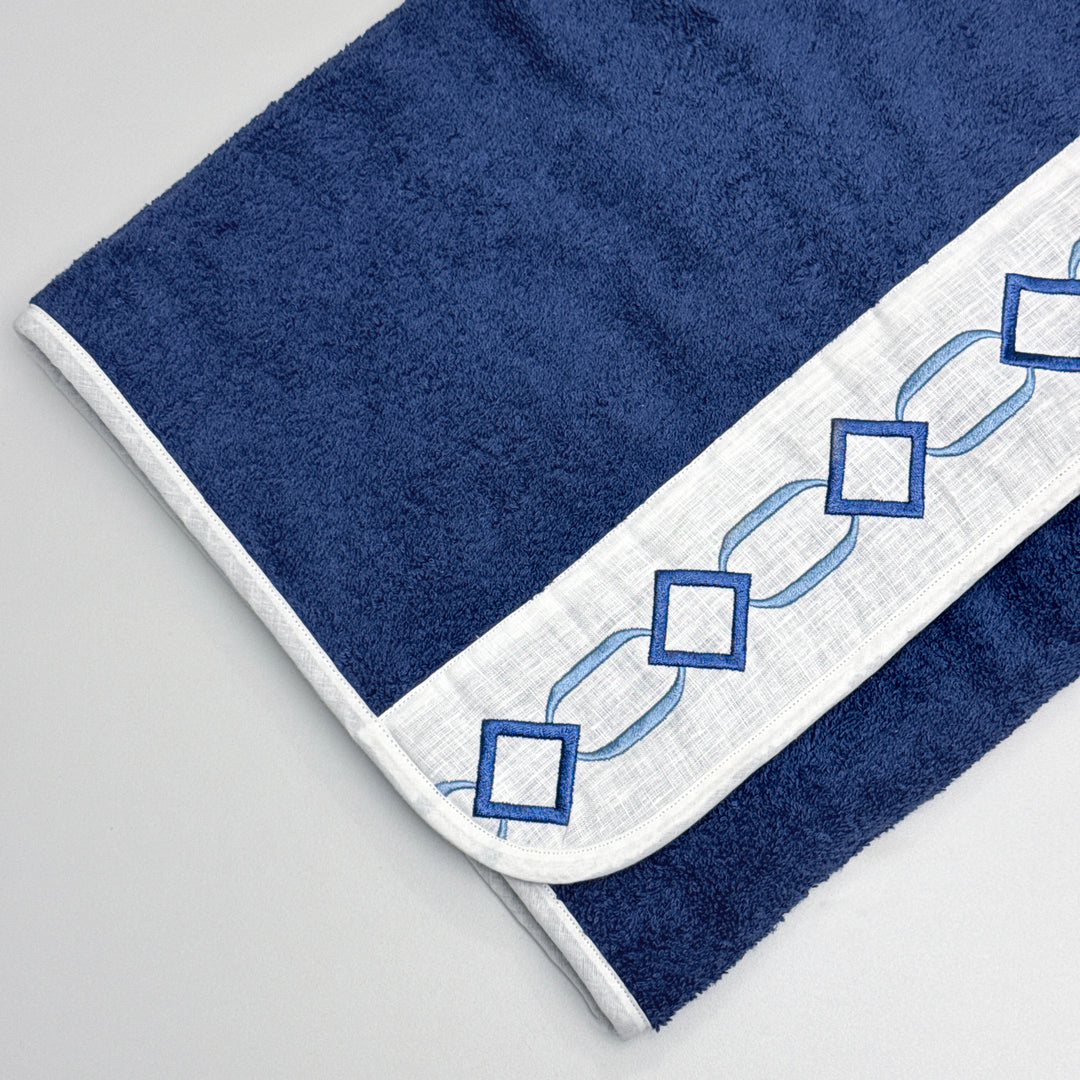 LAURA TERRY MAT - BLUE NAVY