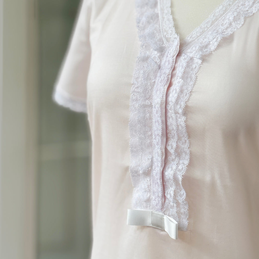 ELISA NIGHTGOWN - ROSA
