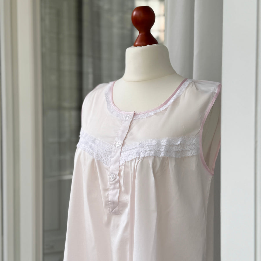 Camicia da notte rosa