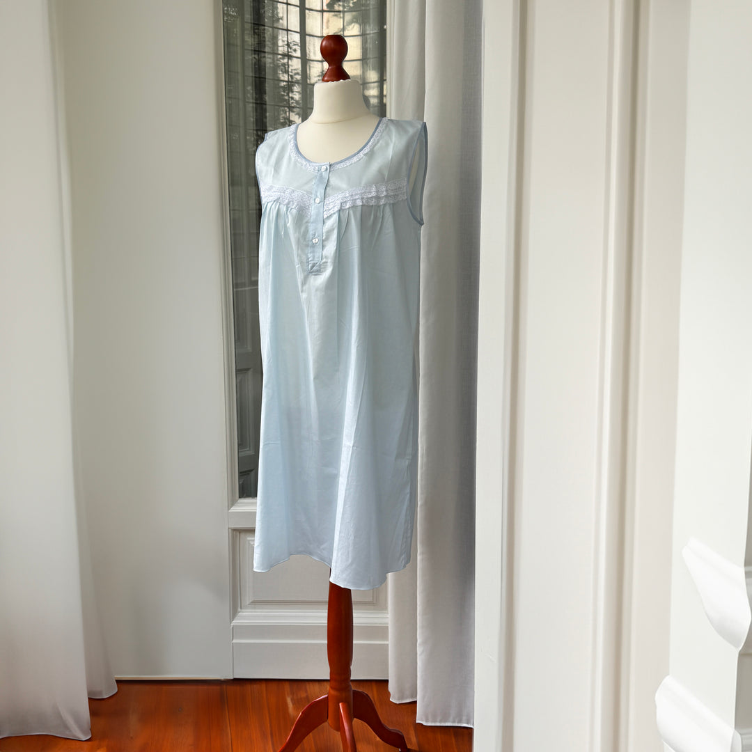MELANIA NIGHTGOWN - LIGHT BLUE