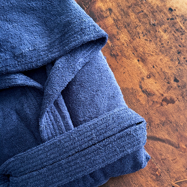 BATHROBE - NAVY