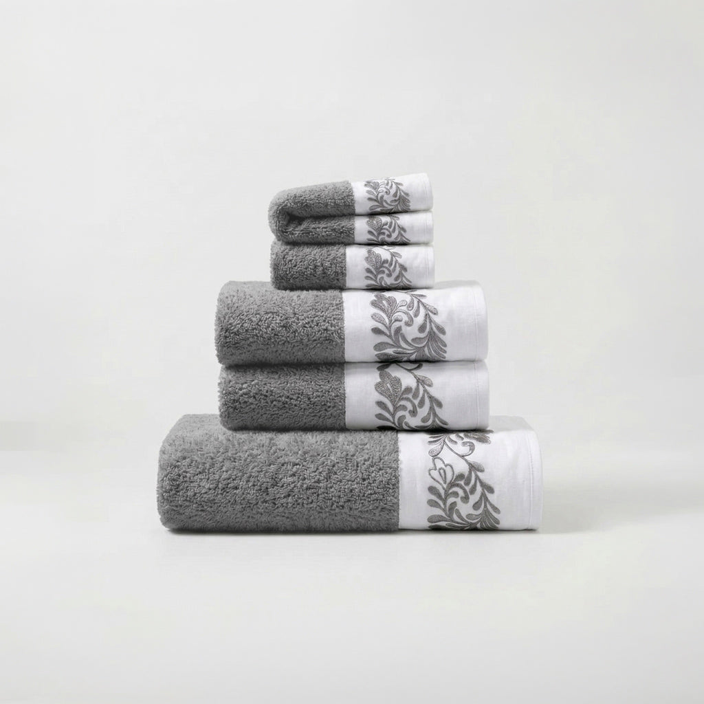 AREALE - SET 5 PEZZI DI SPUGNA GRIGIO