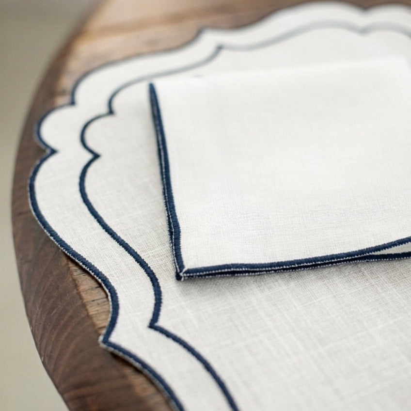 PLACEMAT SET - SCALLOP