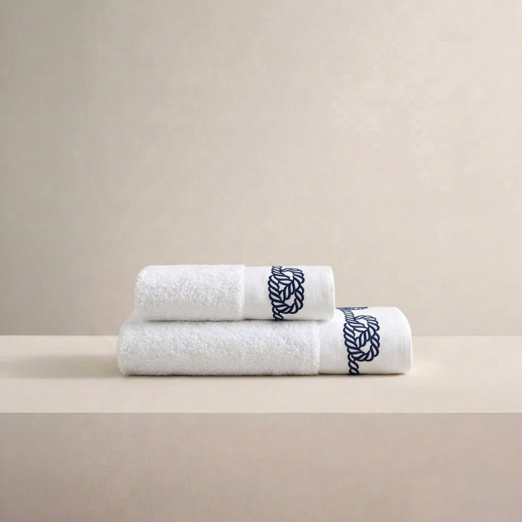 ROPE TOWEL SET - BLUE NAVY