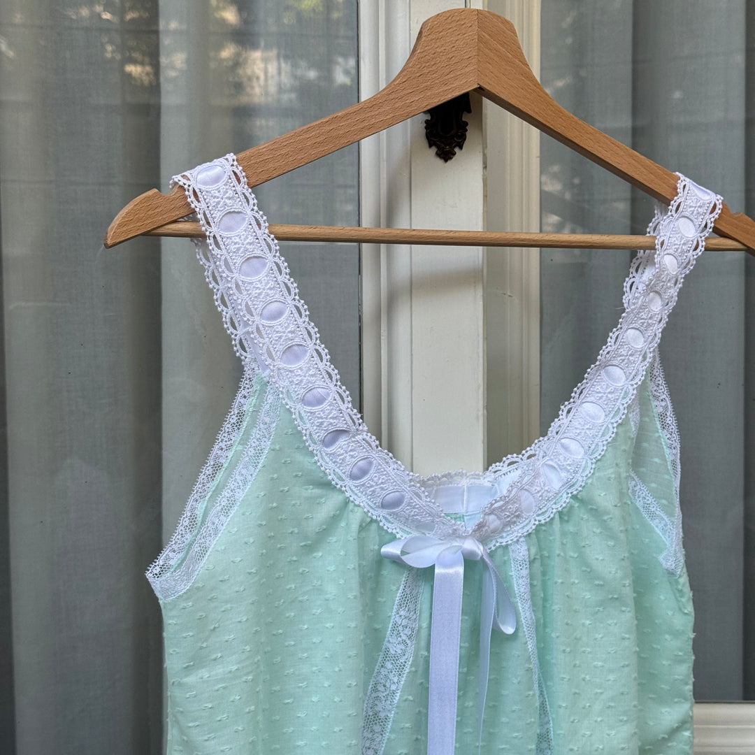 BABY DOLL LAURA PLUMETIS - ACQUA