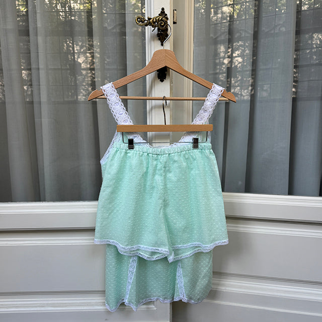 BABY DOLL LAURA PLUMETIS - ACQUA