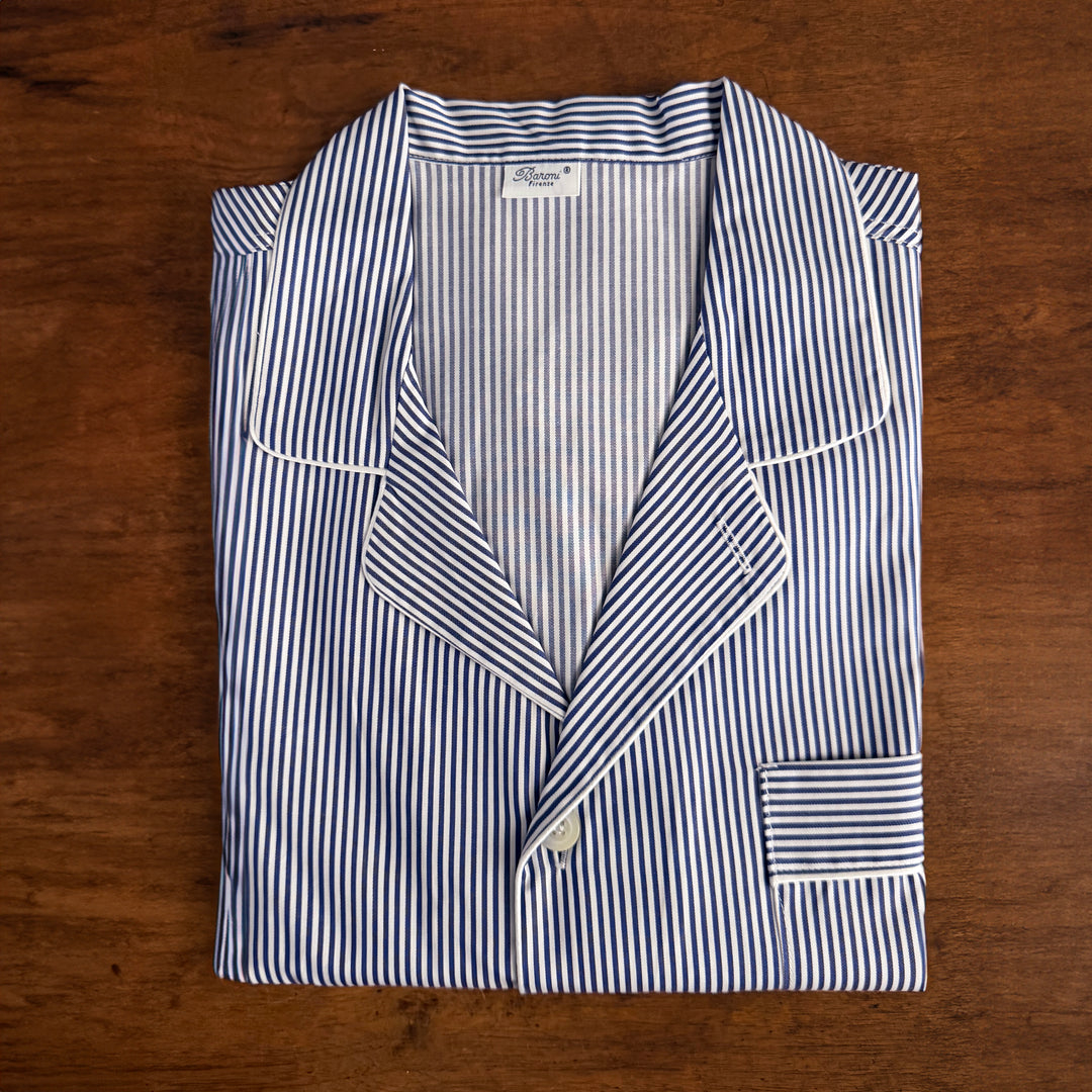 PIGIAMA RIGHE BLU - UOMO