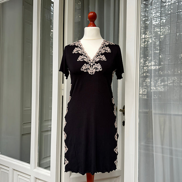 LEA NIGHTGOWN - BLACK