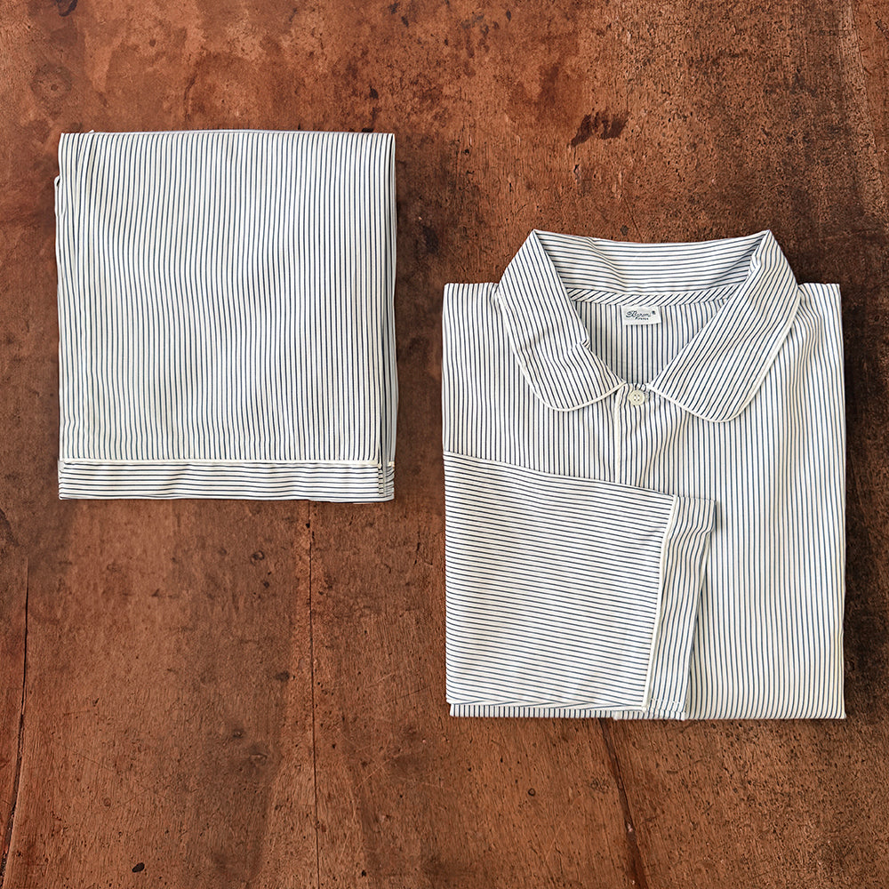 PIGIAMA RIGHE BLU - UOMO