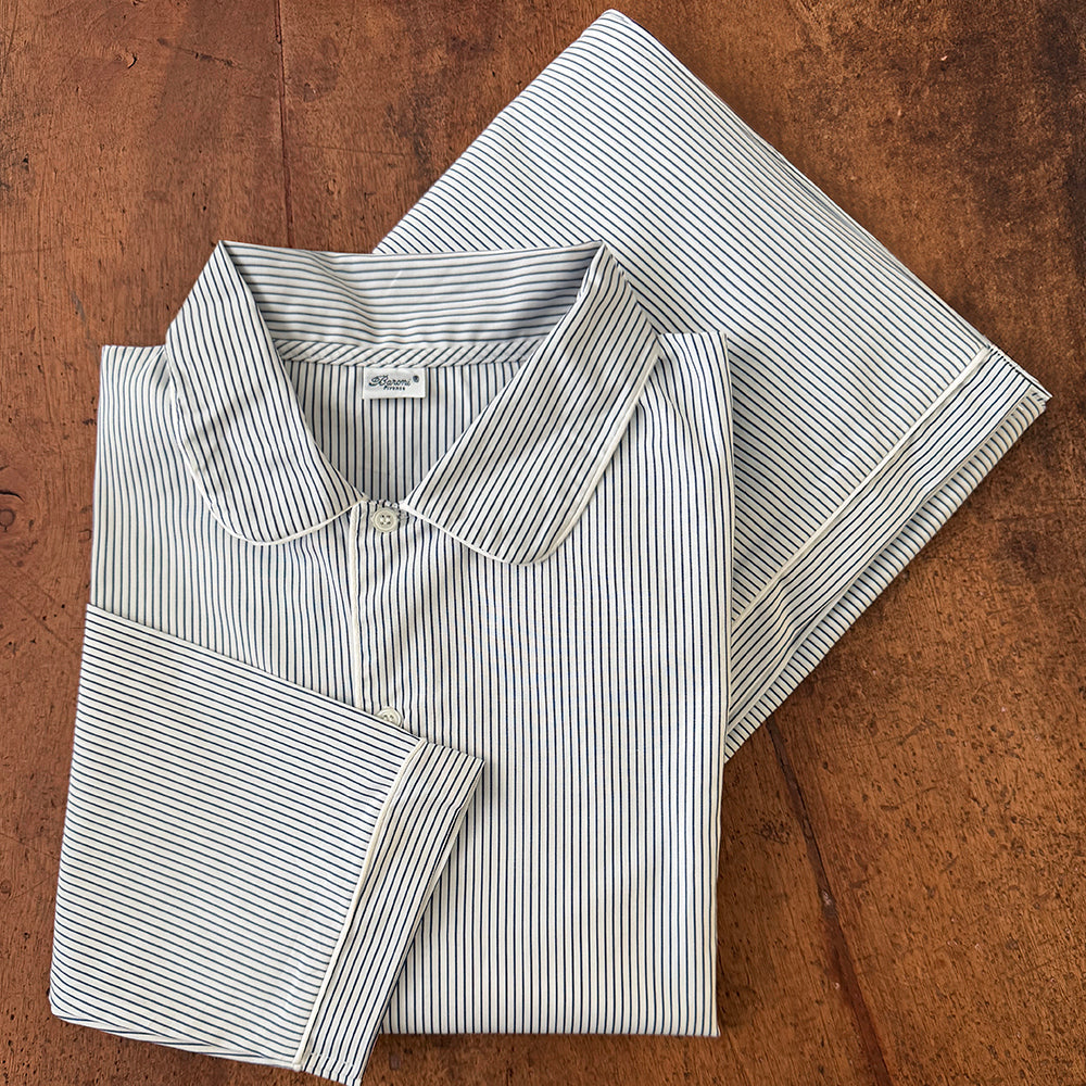 PIGIAMA RIGHE BLU - UOMO