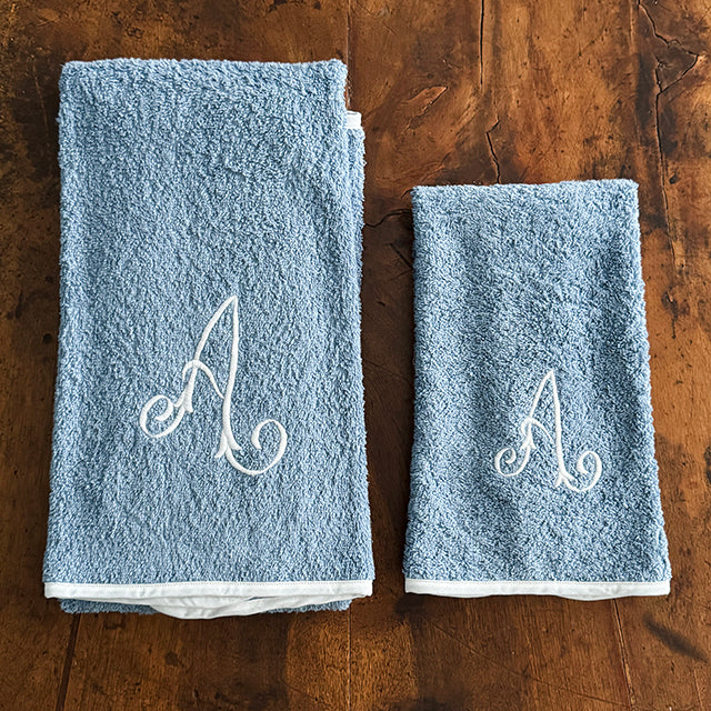 TOWEL SET MONOGRAM - AVIO