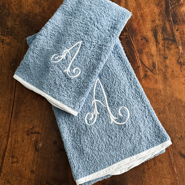 TOWEL SET MONOGRAM - AVIO