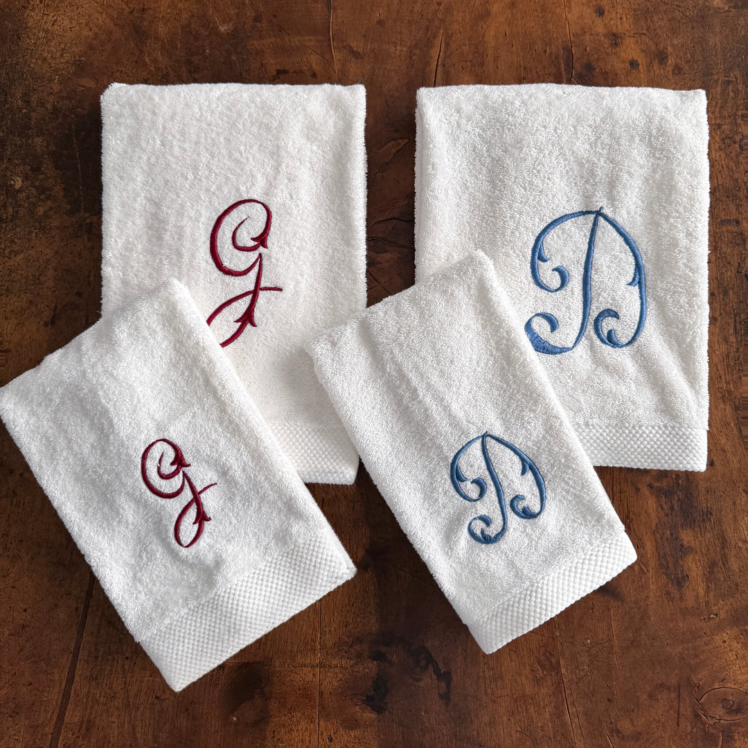 MONOGRAM TOWEL SET
