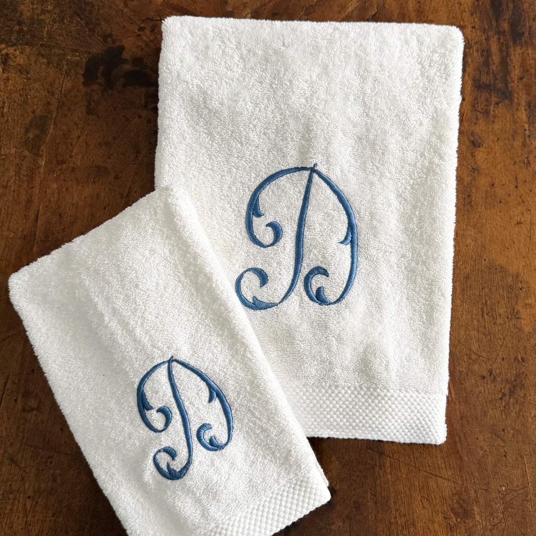 MONOGRAM TOWEL SET