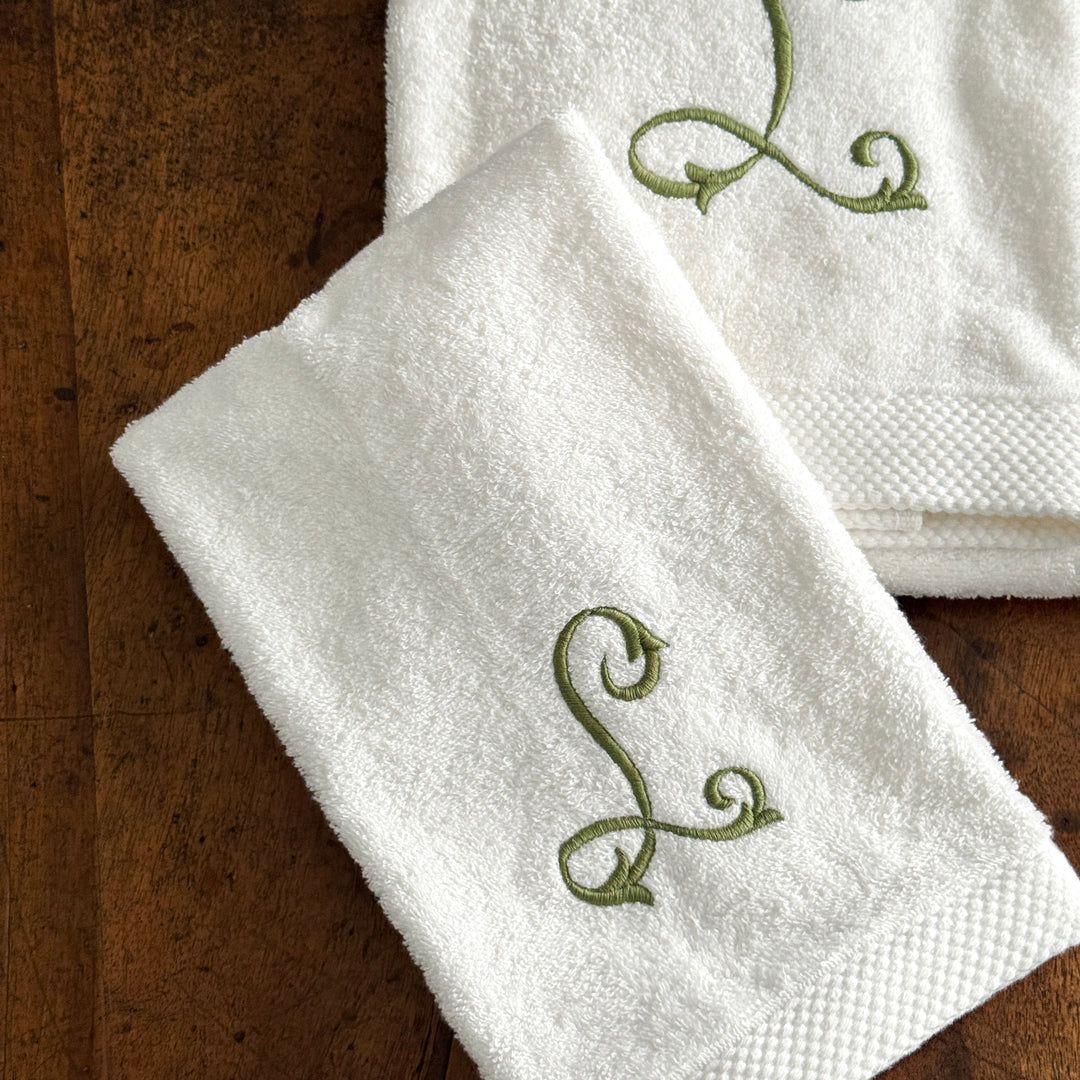 MONOGRAM TOWEL SET