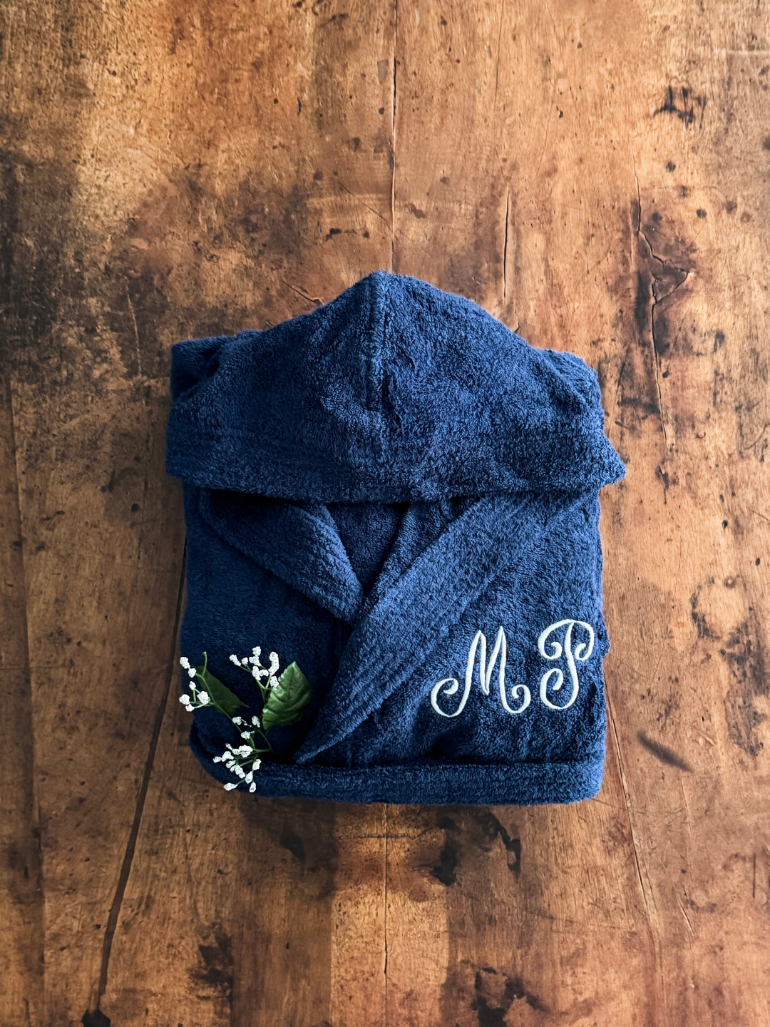 BATHROBE - NAVY
