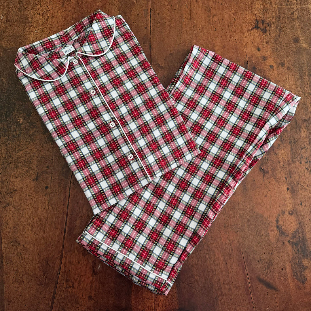 RED TARTAN PYJAMA - WOMAN