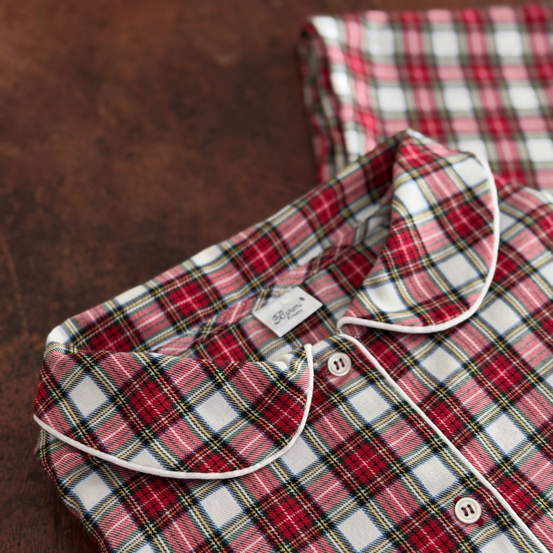 RED TARTAN PYJAMA - WOMAN