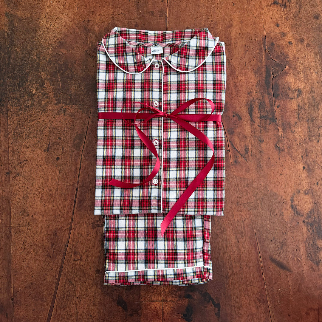 RED TARTAN PYJAMA - WOMAN