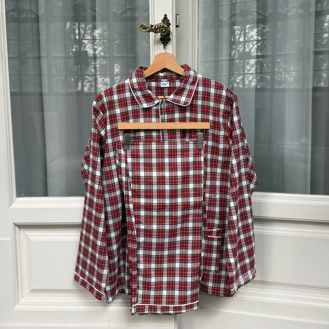 RED TARTAN PYJAMA - MAN