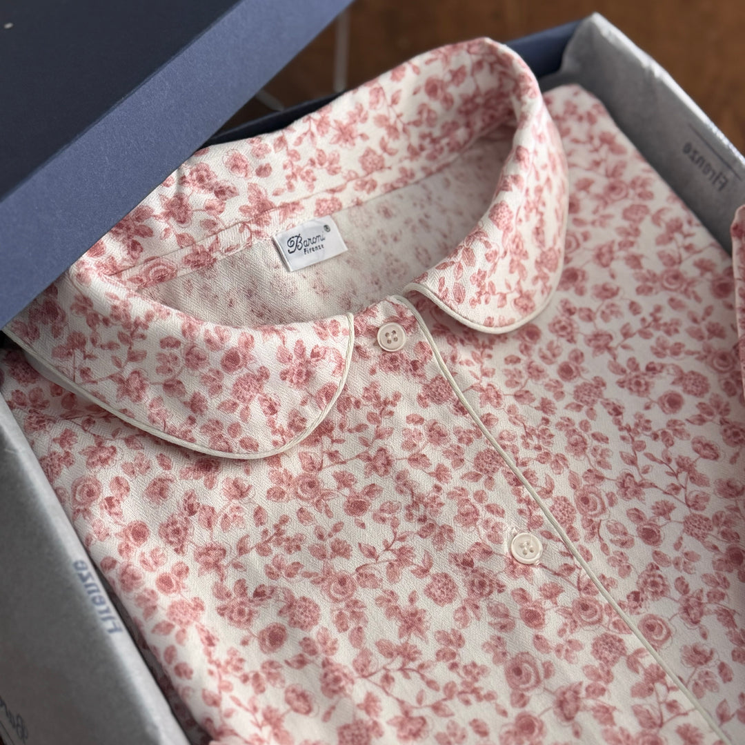 FLOWER PYJAMA - PINK